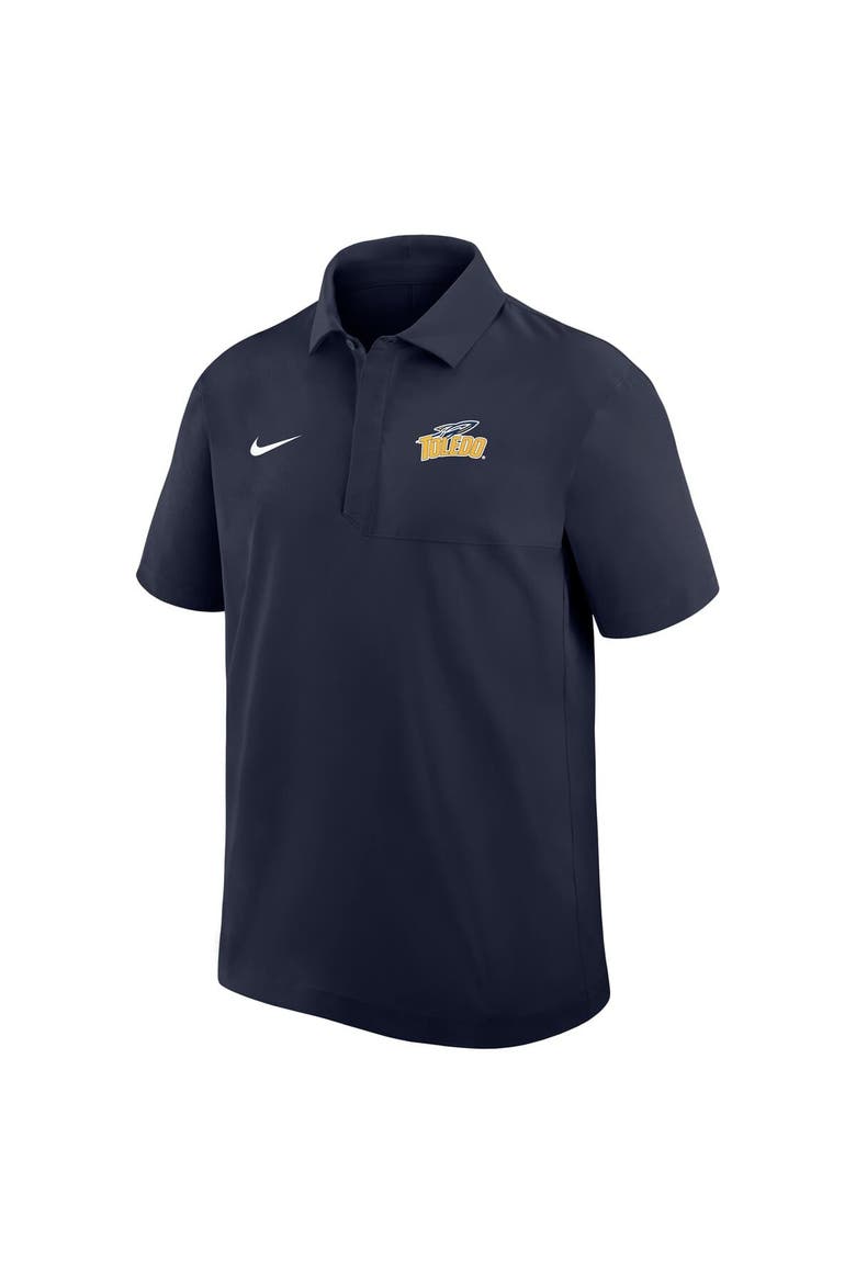 Men's Nike Navy Toledo Rockets 2025 Sideline Polo, Alternate, color, Navy