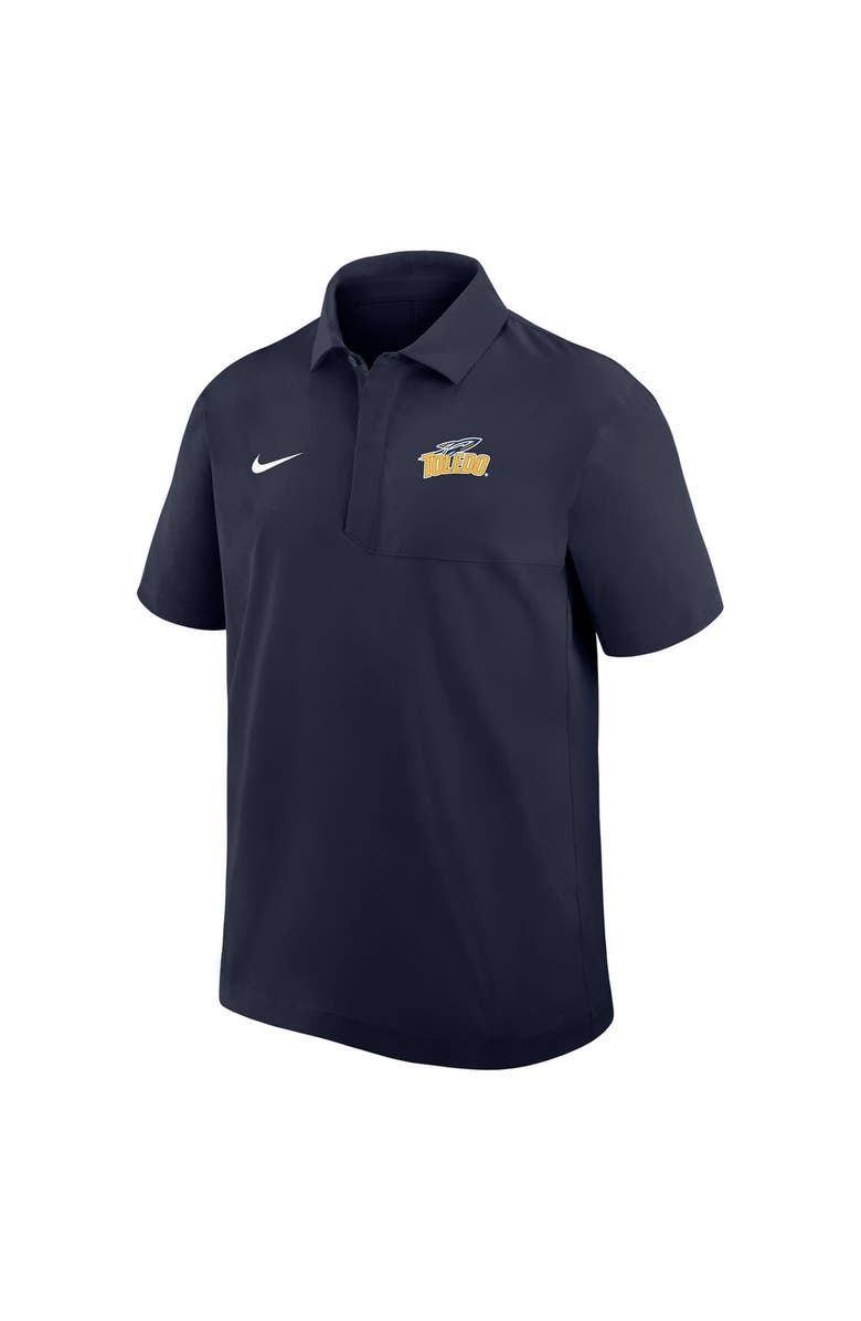 Nike Men's Nike Navy Toledo Rockets 2025 Sideline Polo, Alternate, color, Navy