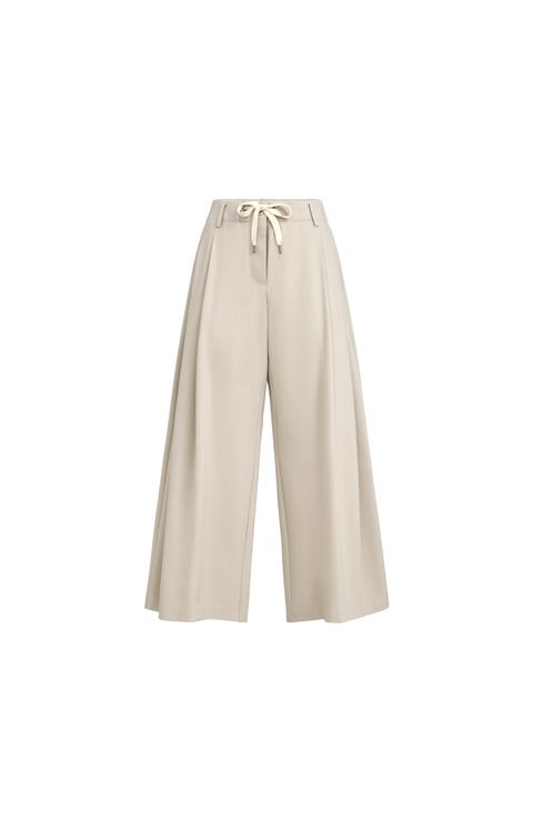 Couture interlock trousers