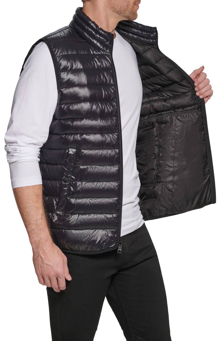 GUESS Packable Vest, Alternate, color,