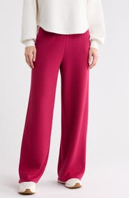 Z by Zella Whisper Knit High Waist Wide Leg Pants