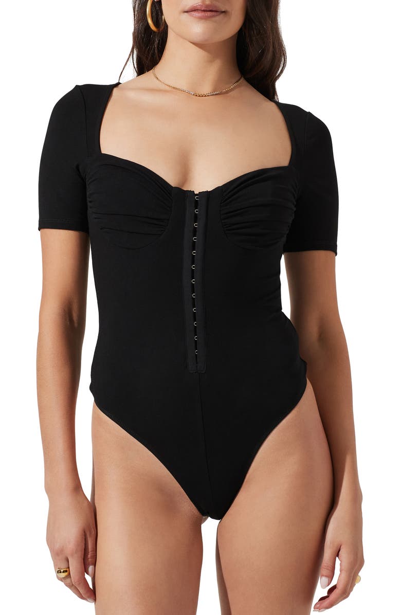 ASTR the Label Hook and Eye Bodysuit, Alternate, color, 
