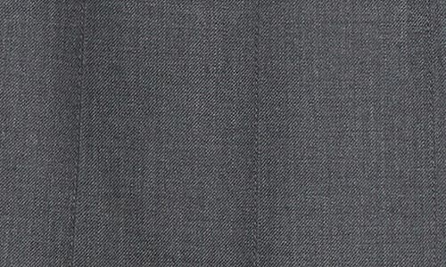 Thom Browne Drop Back Pleated Merino Wool Skirt In Medium Grey