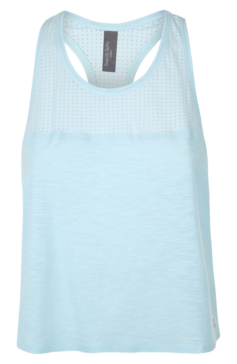 Sweaty Betty Breeze Crop Racerback Performance Tank, Alternate, color, 