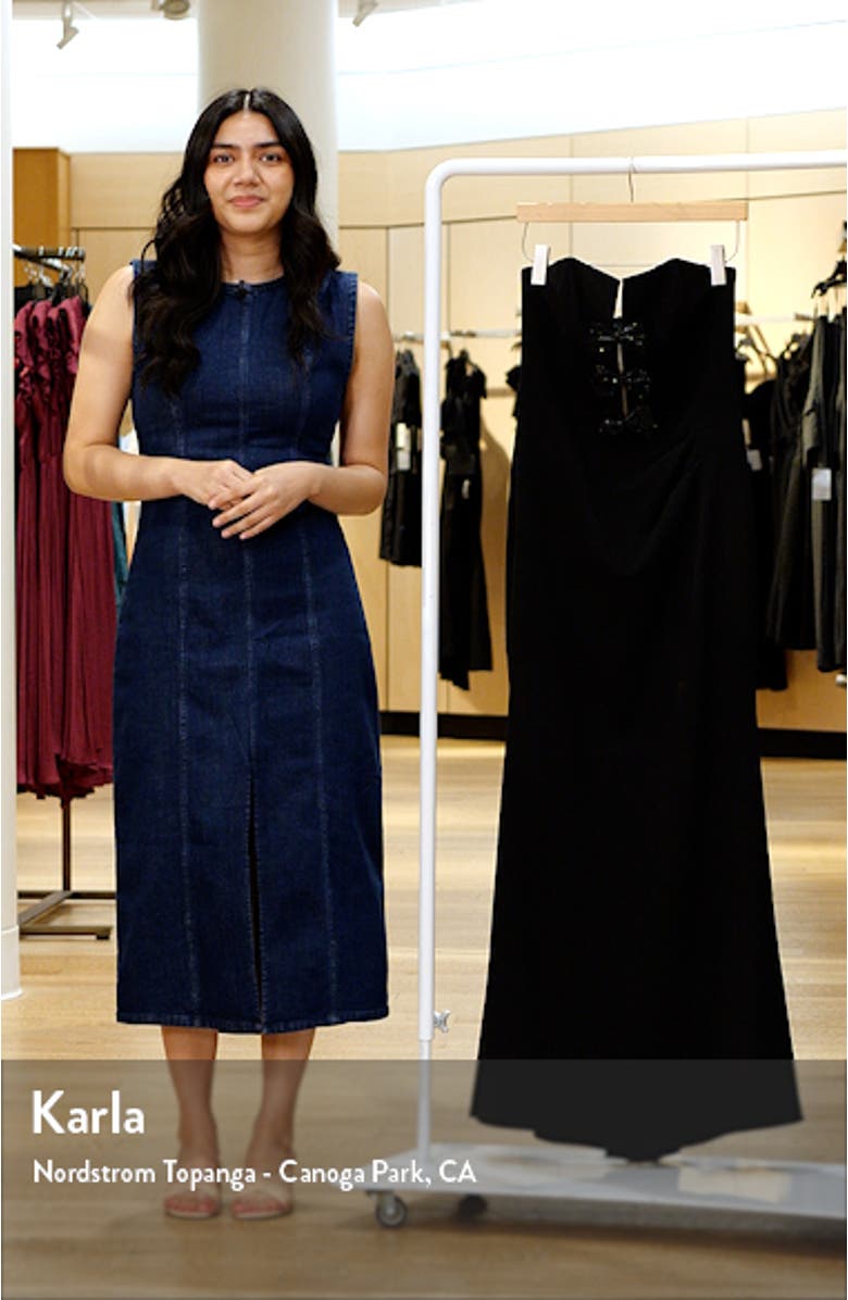 Strapless Trumpet Gown, sales video thumbnail