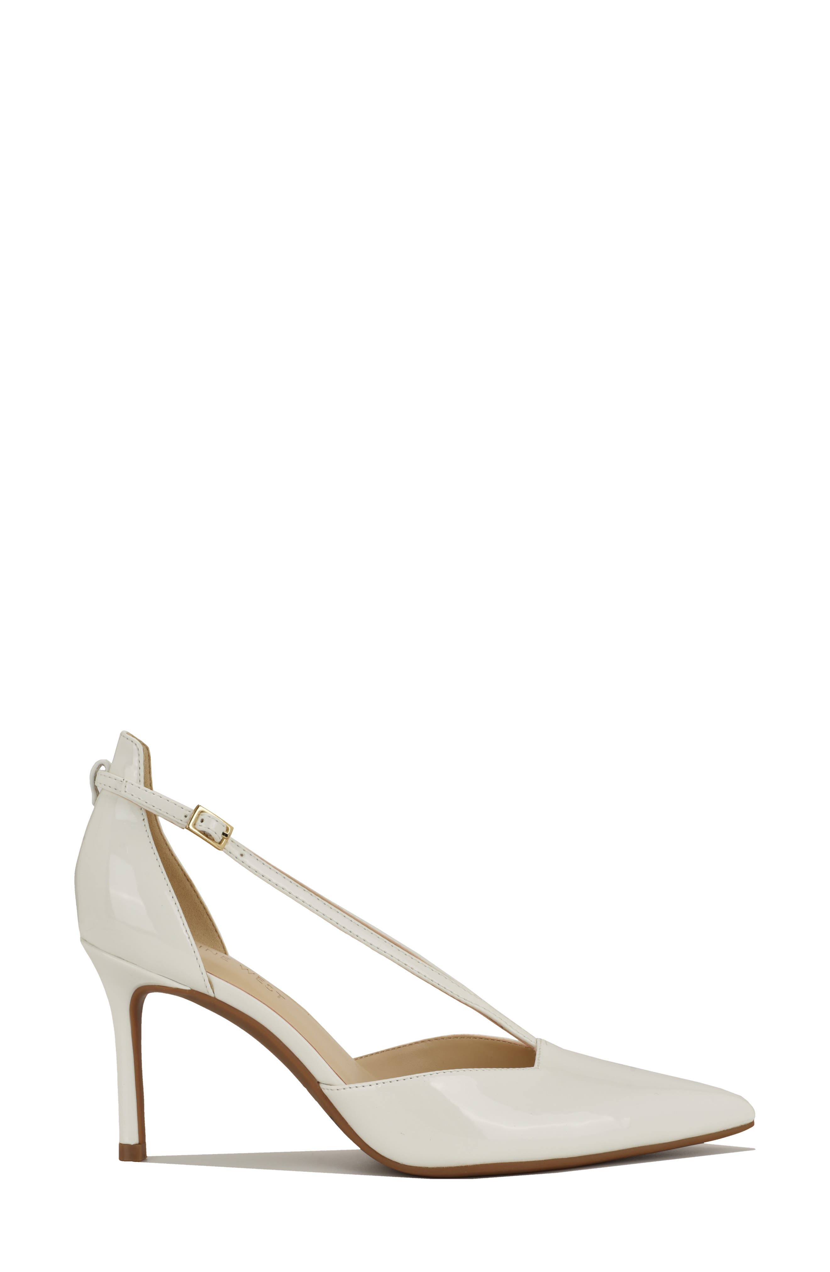 Condea Pointed Toe Pump, Alternate, color, WHITE