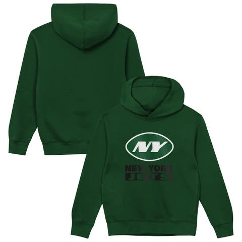 Toddler Outerstuff  Green New York Jets Back to Basics Hoodie