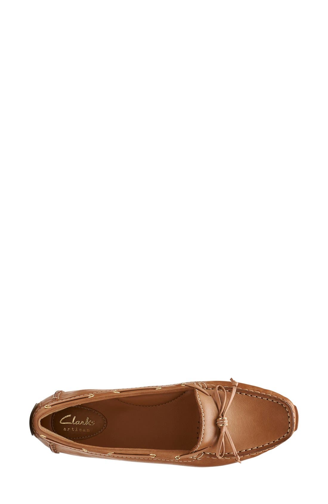 'Dunbar Groove' Loafer, Alternate, color, TAN LEATHER