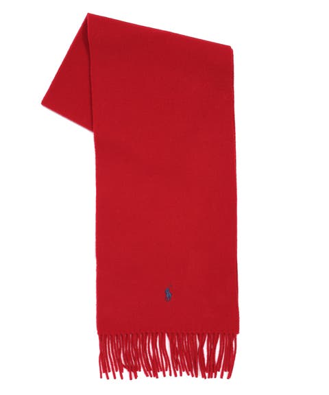 Solid Recycled Wool Scarf