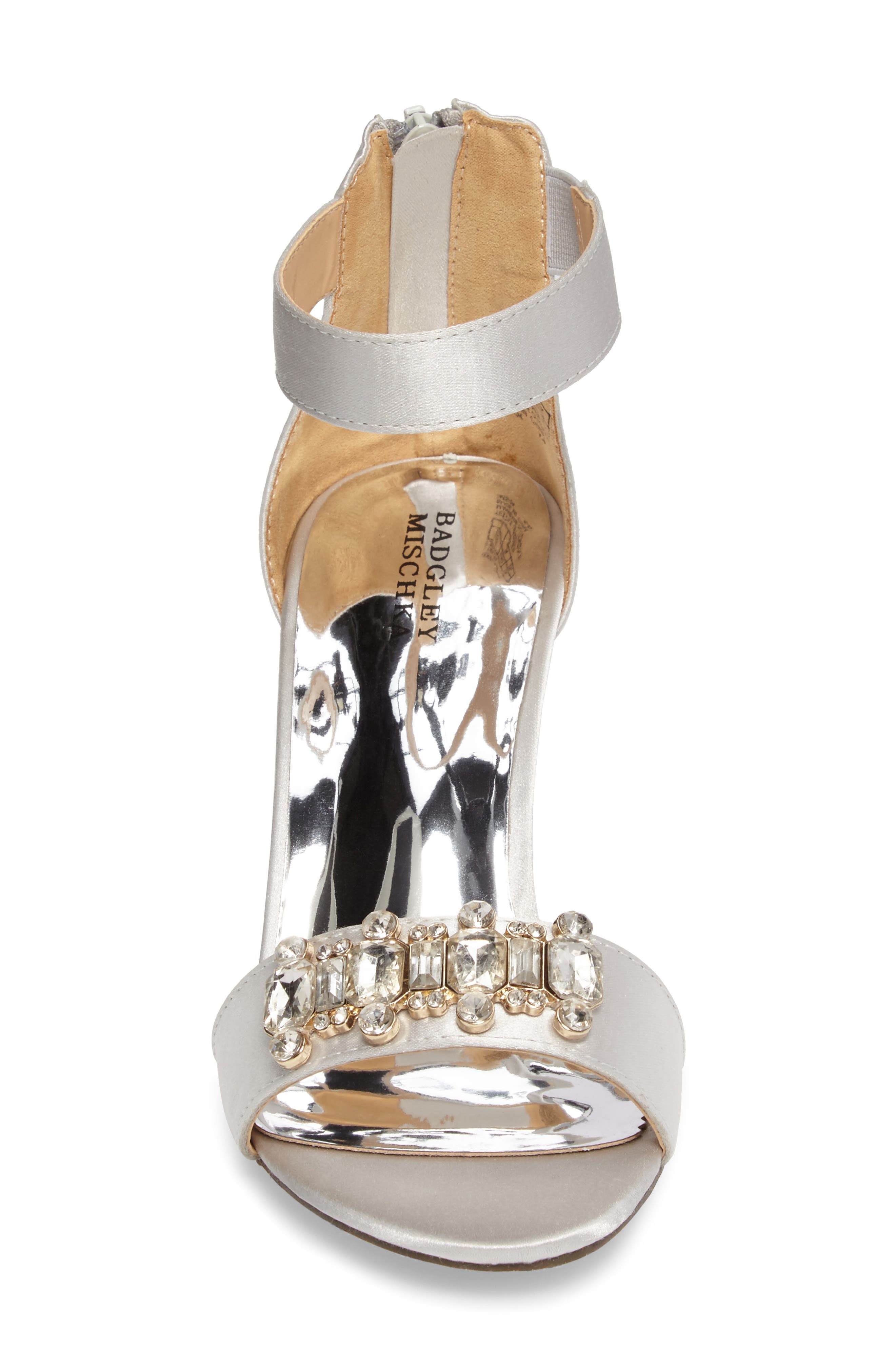 Badgley Mischka Collection Badgley Mischka Kendall Glitterati Sandal, Alternate, color, 