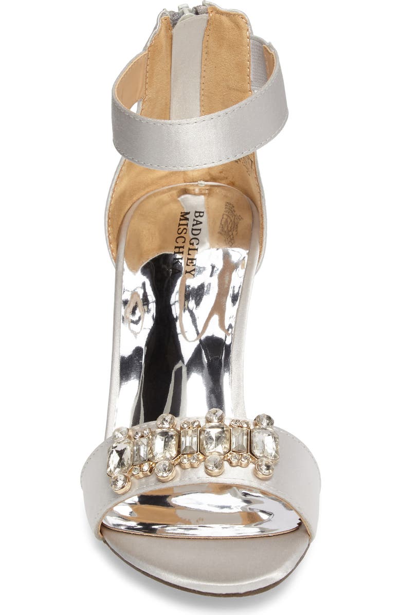 Badgley Mischka Collection Badgley Mischka Kendall Glitterati Sandal, Alternate, color,