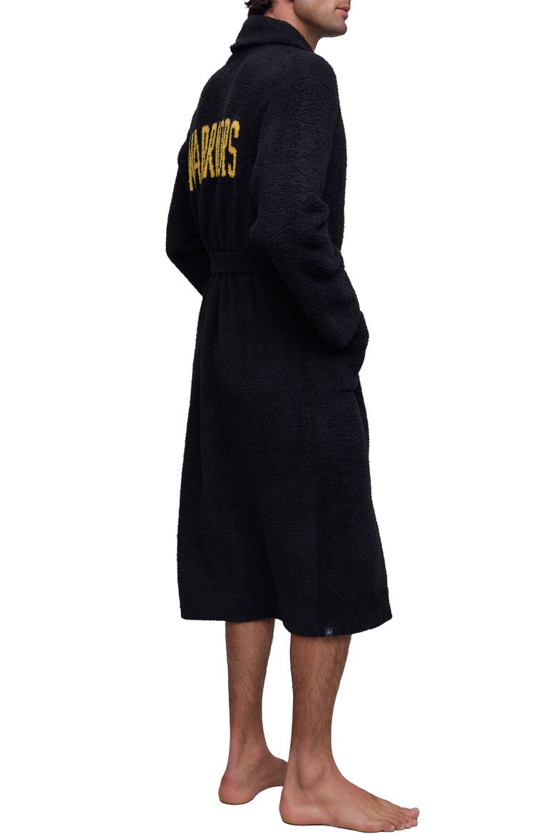 Golden State Warriors Unisex Robe, Alternate, color, BLACK MULTI