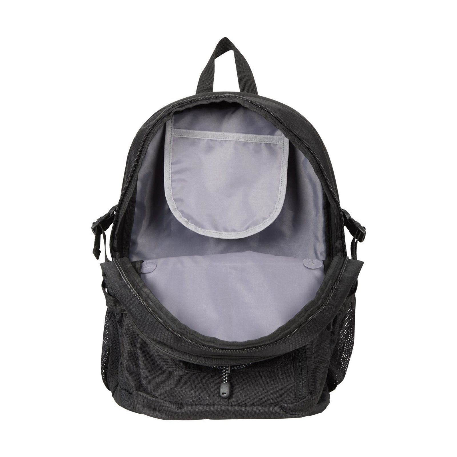 Peregrine Logo Knapsack, Alternate, color, Black