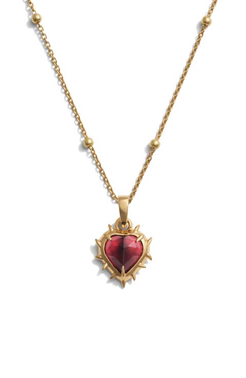 Heart of Thorns Pendant Necklace