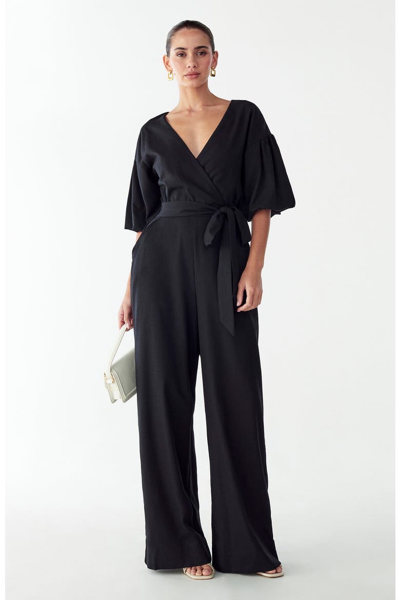 Andrea Jumpsuit, Alternate, color, Black