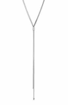 NORDSTROM RACK Y-Drop Chain Necklace