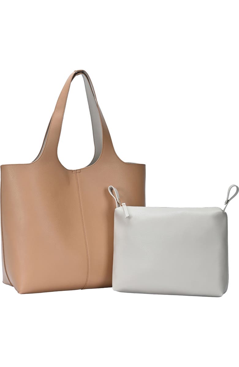 Madison West Bag in Bag Clean Tote Bag, Alternate, color, Camel
