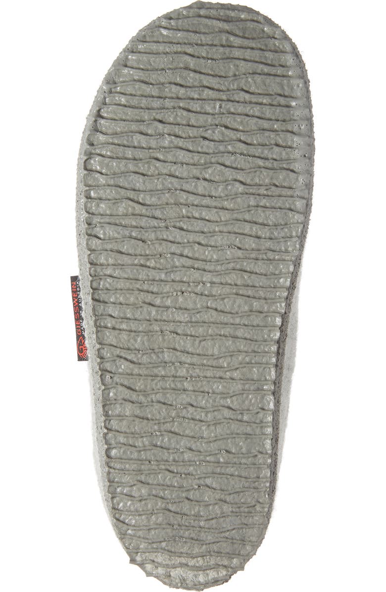 Giesswein Downhill Boiled Wool Slipper, Alternate, color,
