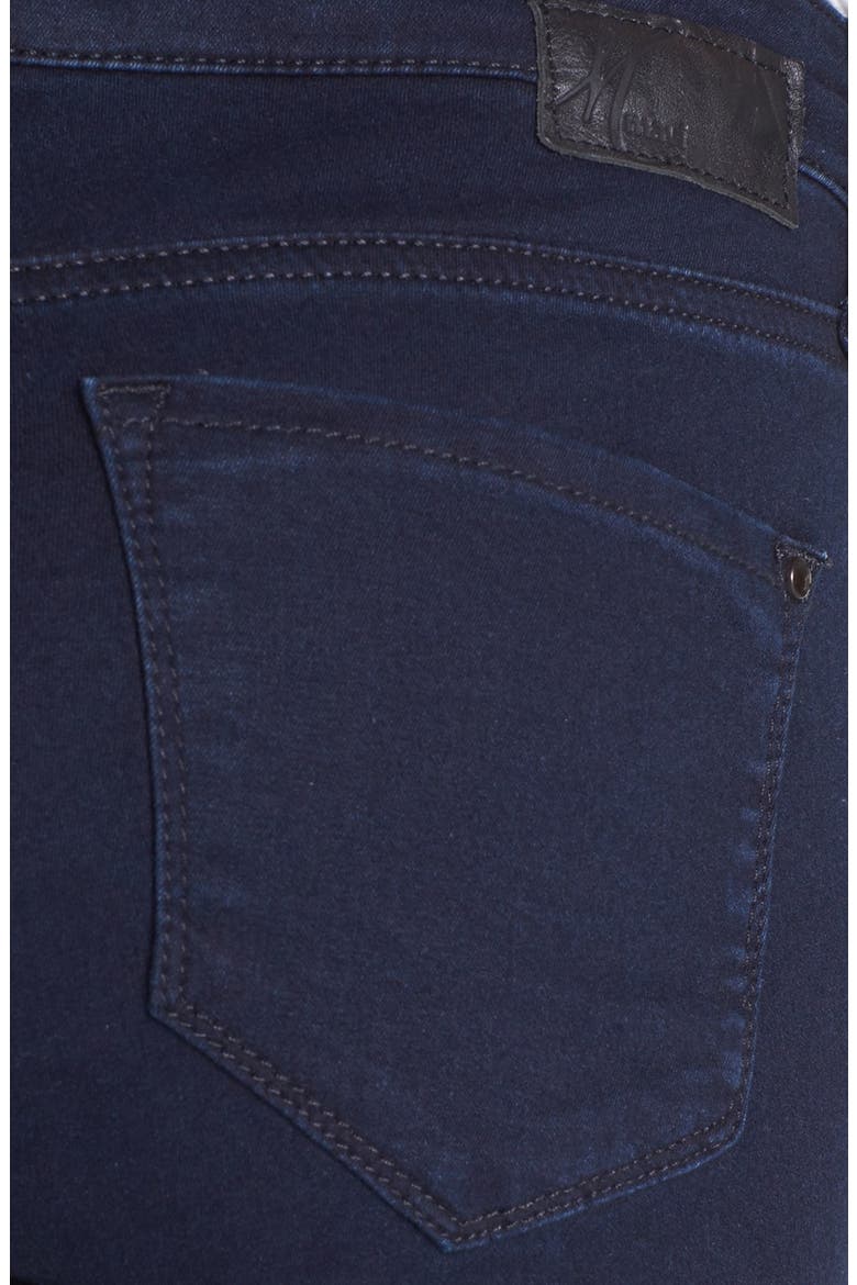 'Alexa' Midrise Skinny Jeans, Alternate, color, DARK SHANTY