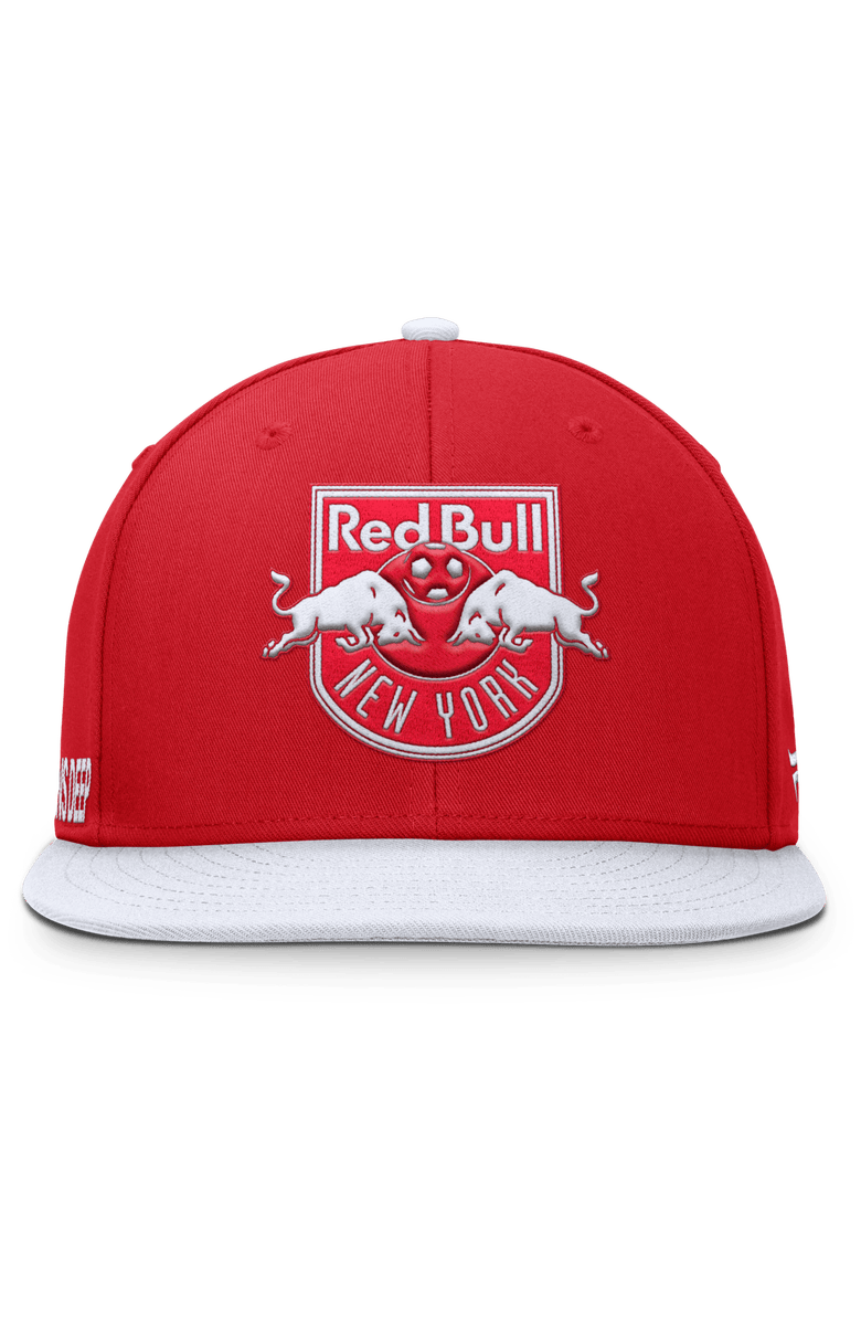 FANATICS Men's Fanatics Red New York Red Bulls Sitter Snapback Hat, Alternate, color, 