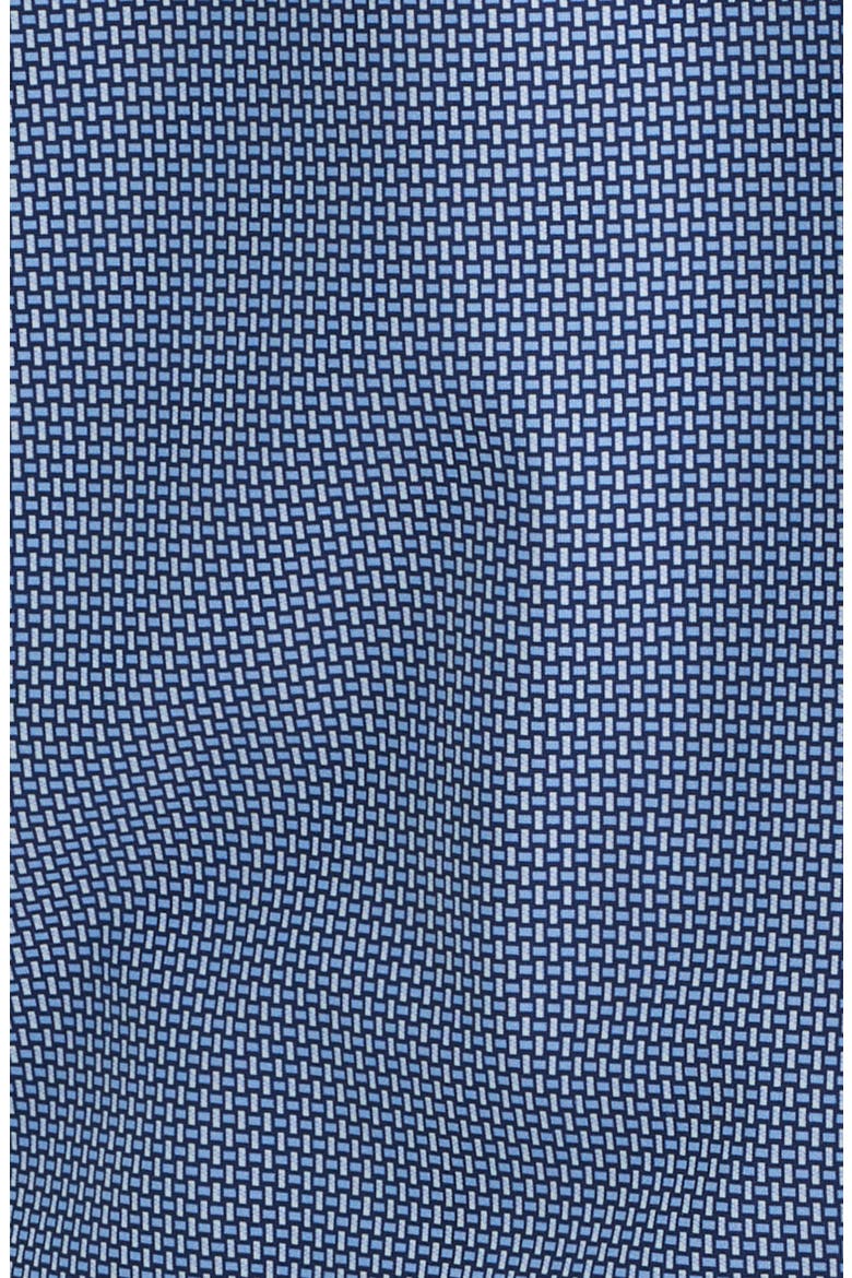 XC+™ Motion Micropattern Knit Button-Up Shirt, Alternate, color, NAVY BASKETWEAVE