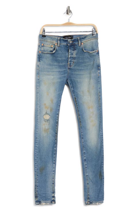 Painter Skinny Jeans (Faded Light Indigo)