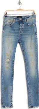 PURPLE BRAND Painter Skinny Jeans