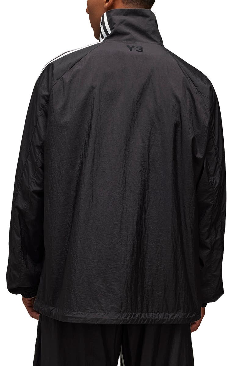 Y-3 3-Stripes Nylon Shell Jacket, Alternate, color, 