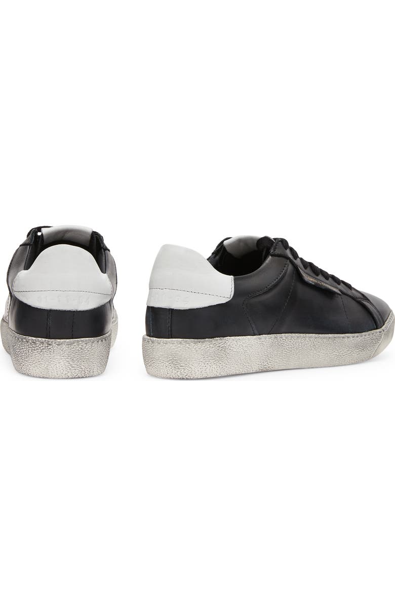 AllSaints Sheer Sneaker, Alternate, color, Black/ White