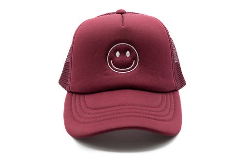 Smiley Foam Trucker Hat