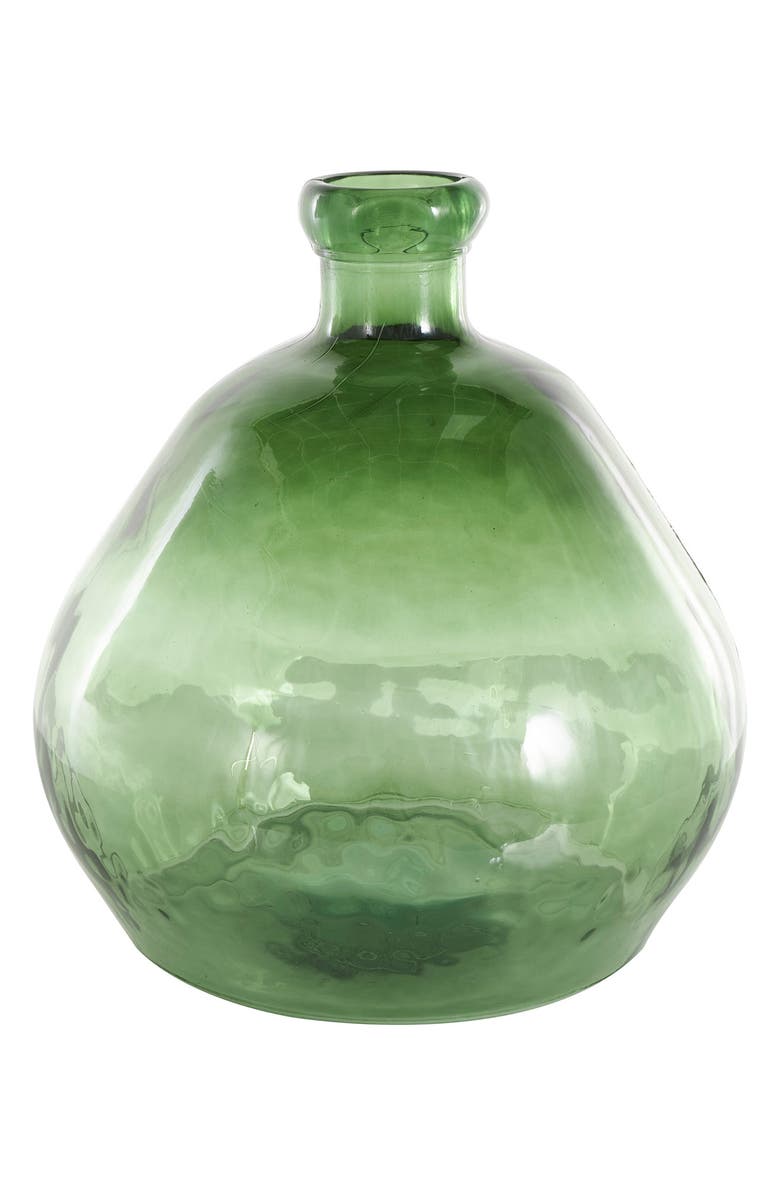 GINGER BIRCH STUDIO Recycled Glass Vase, Alternate, color, 