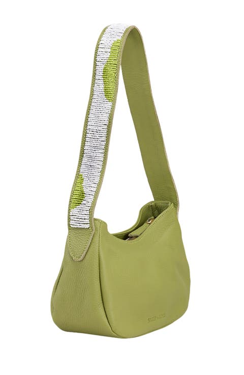 Hand-Beaded Shoulder Bag