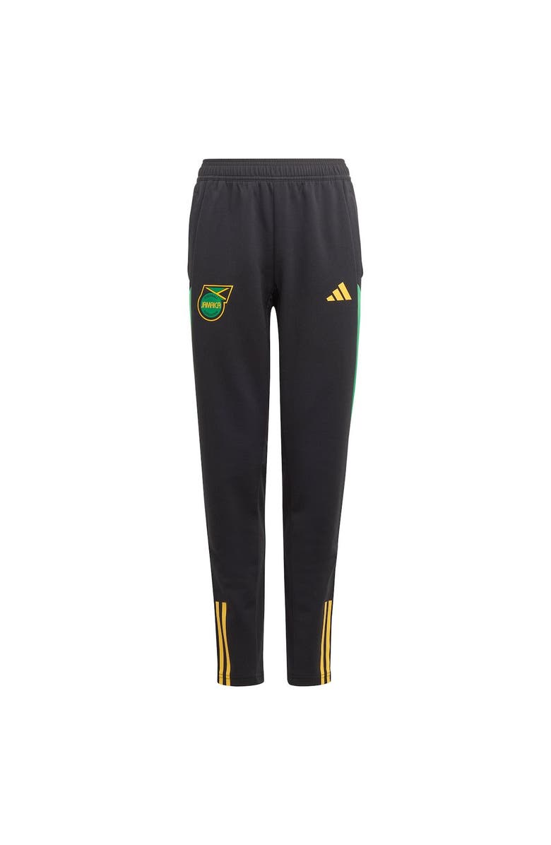 adidas Youth adidas Black Jamaica National Team Training Pants, Alternate, color, 