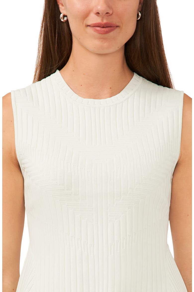 Sleeveless Peplum Sweater, Alternate, color, FRESH MINT