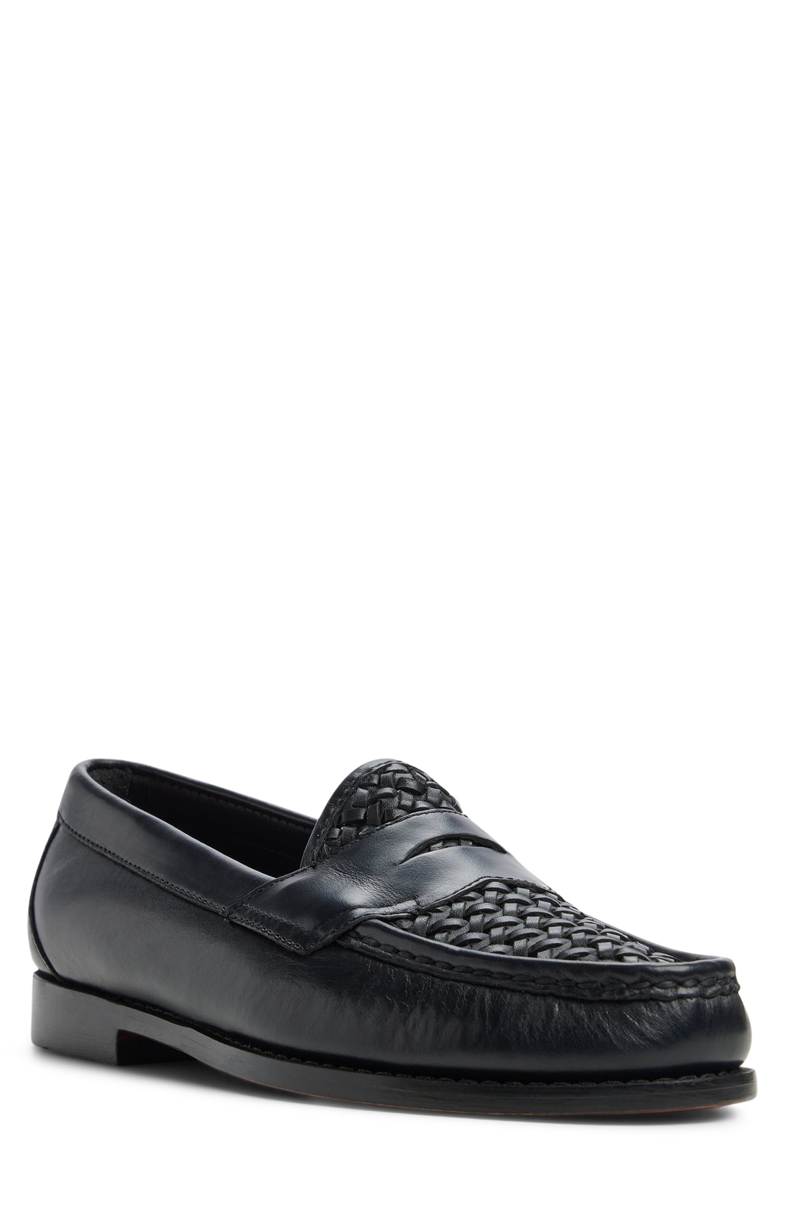 G.H.BASS Logan Penny Loafer, Main, color, Black