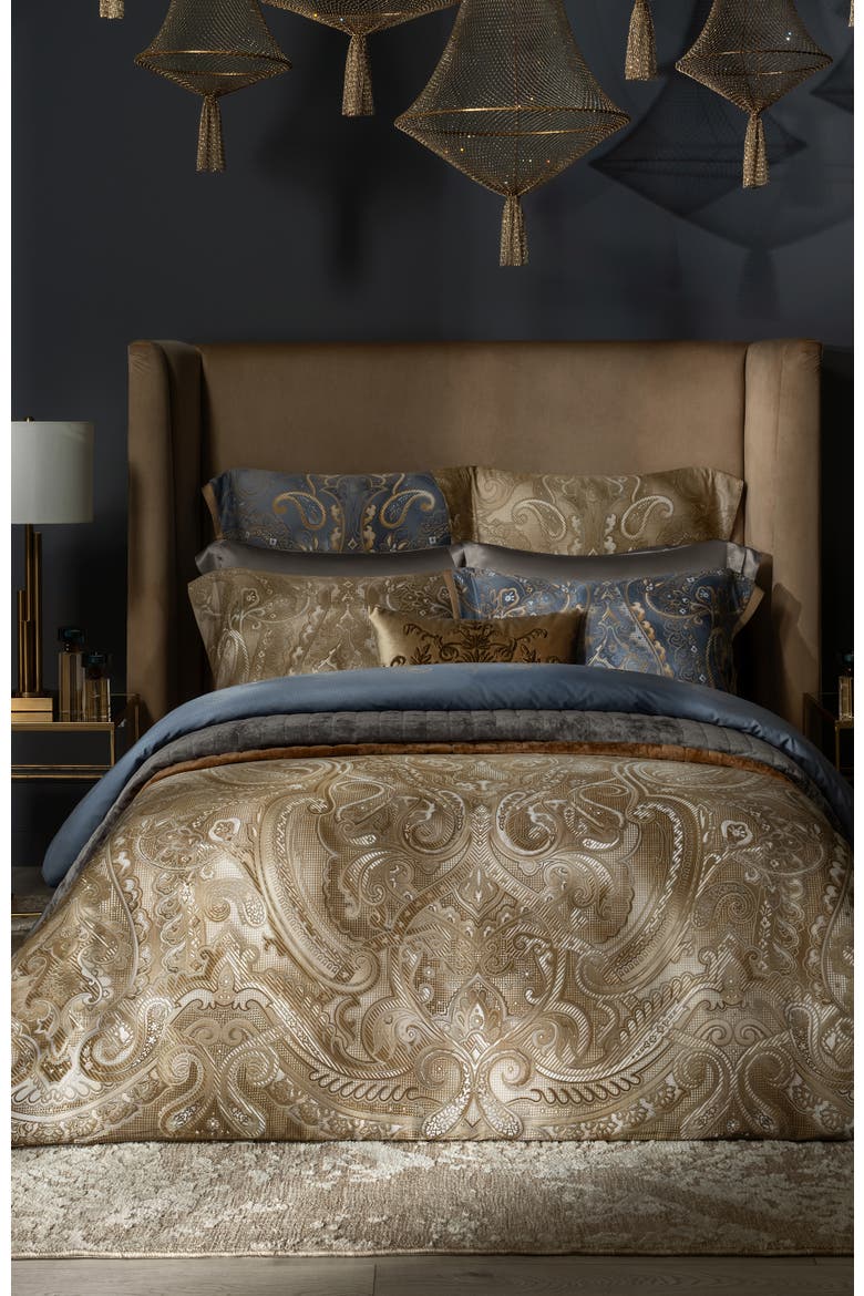 Esthira Duvet cover, Alternate, color, Brown