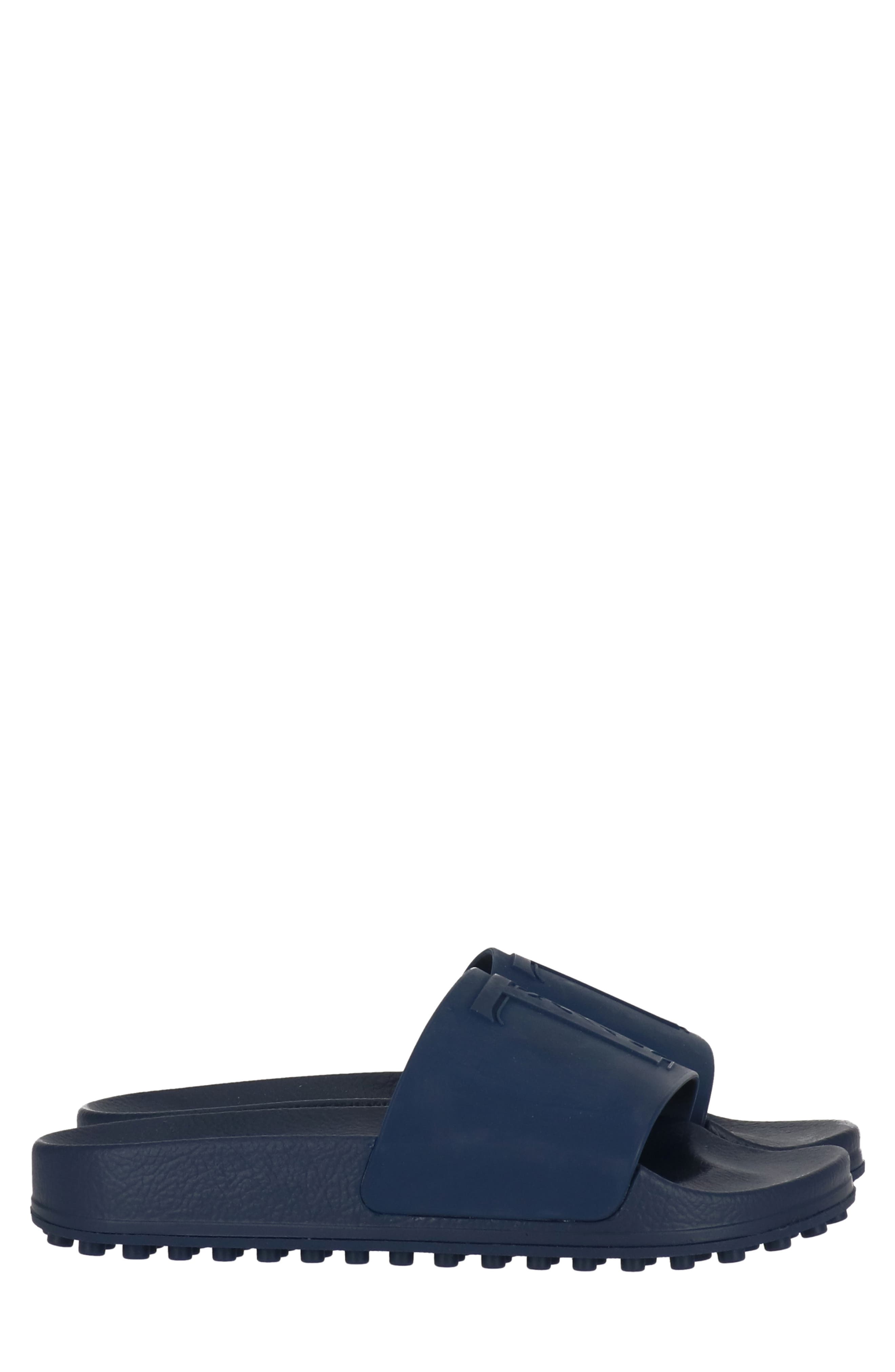 Fascia T Leone Slide Sandal, Alternate, color, DARK BLUE