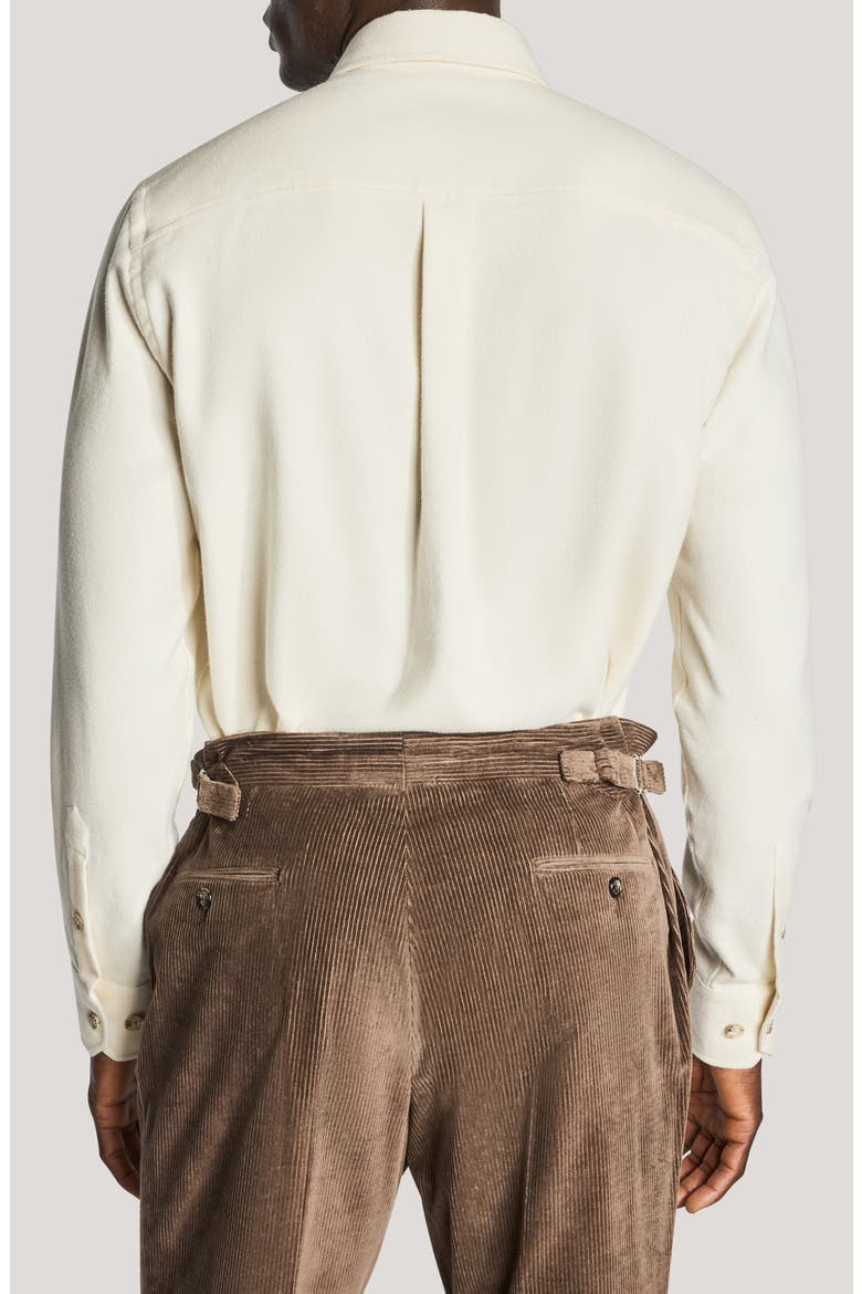 Arnaud Militaire Cotton Shirt, Alternate, color, ECRU