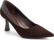 NEW YORK AND COMPANY Kimberly Faux Leather Pointed Toe Pump