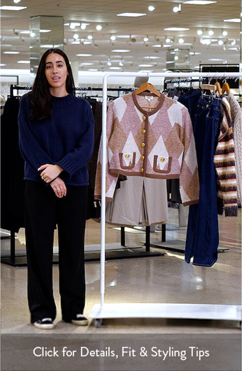 Siobhan Argyle Crop Cardigan, sales video thumbnail