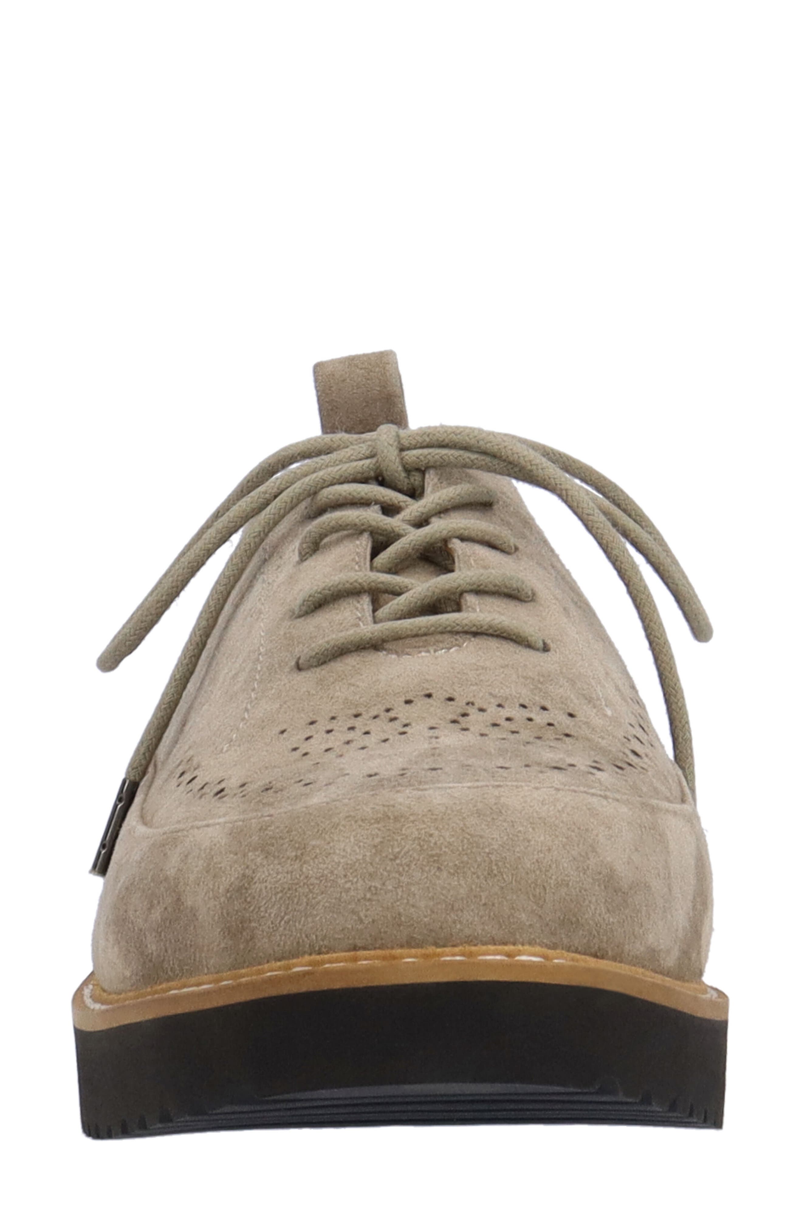 Xindra Derby Sneaker, Alternate, color, DARK TAUPE