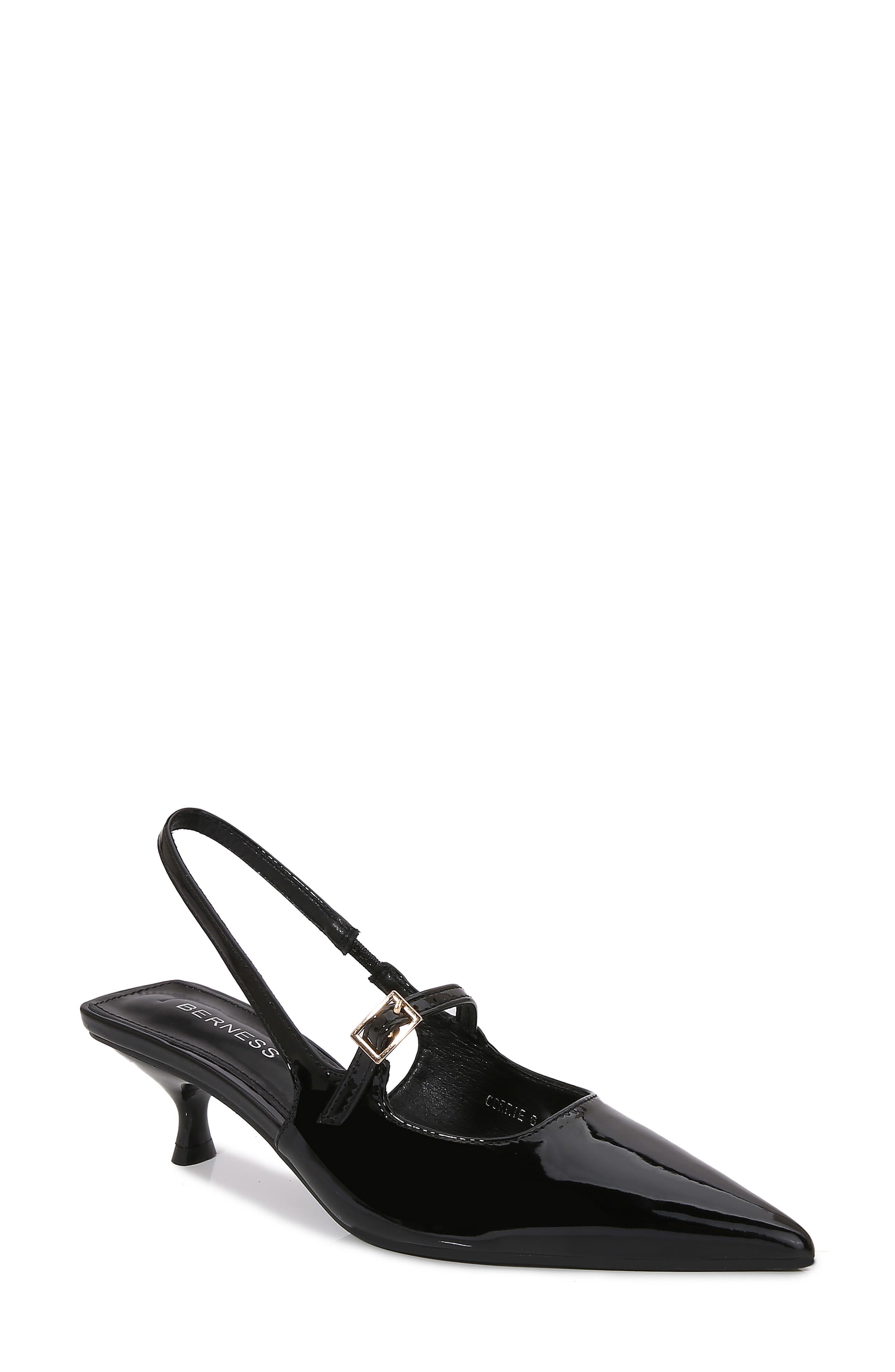 BERNESS Corrie Kitten Heel Slingback Pump