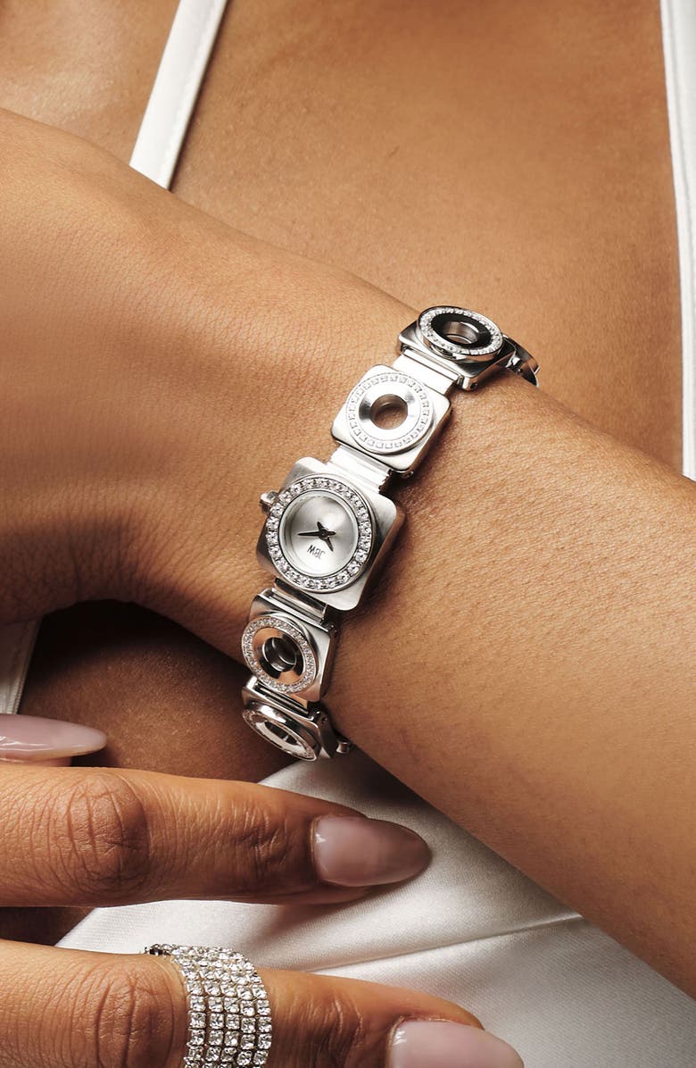 JBW Chasm Bracelet Watch, 18mm, Alternate, color, Stainless Steel