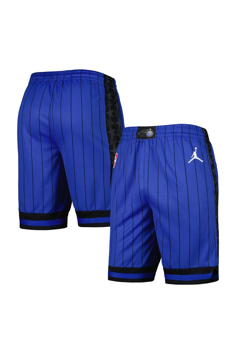 Men's Jordan Brand Blue Orlando Magic 2022/2023 Statement Edition Swingman Performance Shorts, Main, color, Blue