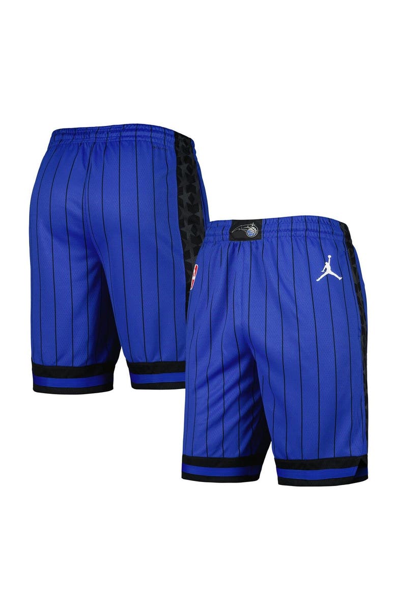 Jordan Brand Men
s Jordan Brand Blue Orlando Magic 2022/2023 Statement Edition Swingman Performance Shorts, Main, color, Blue