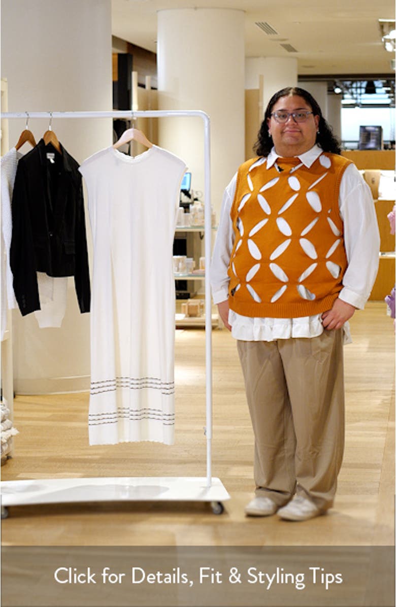 A-Line Knit Midi Dress, sales video thumbnail