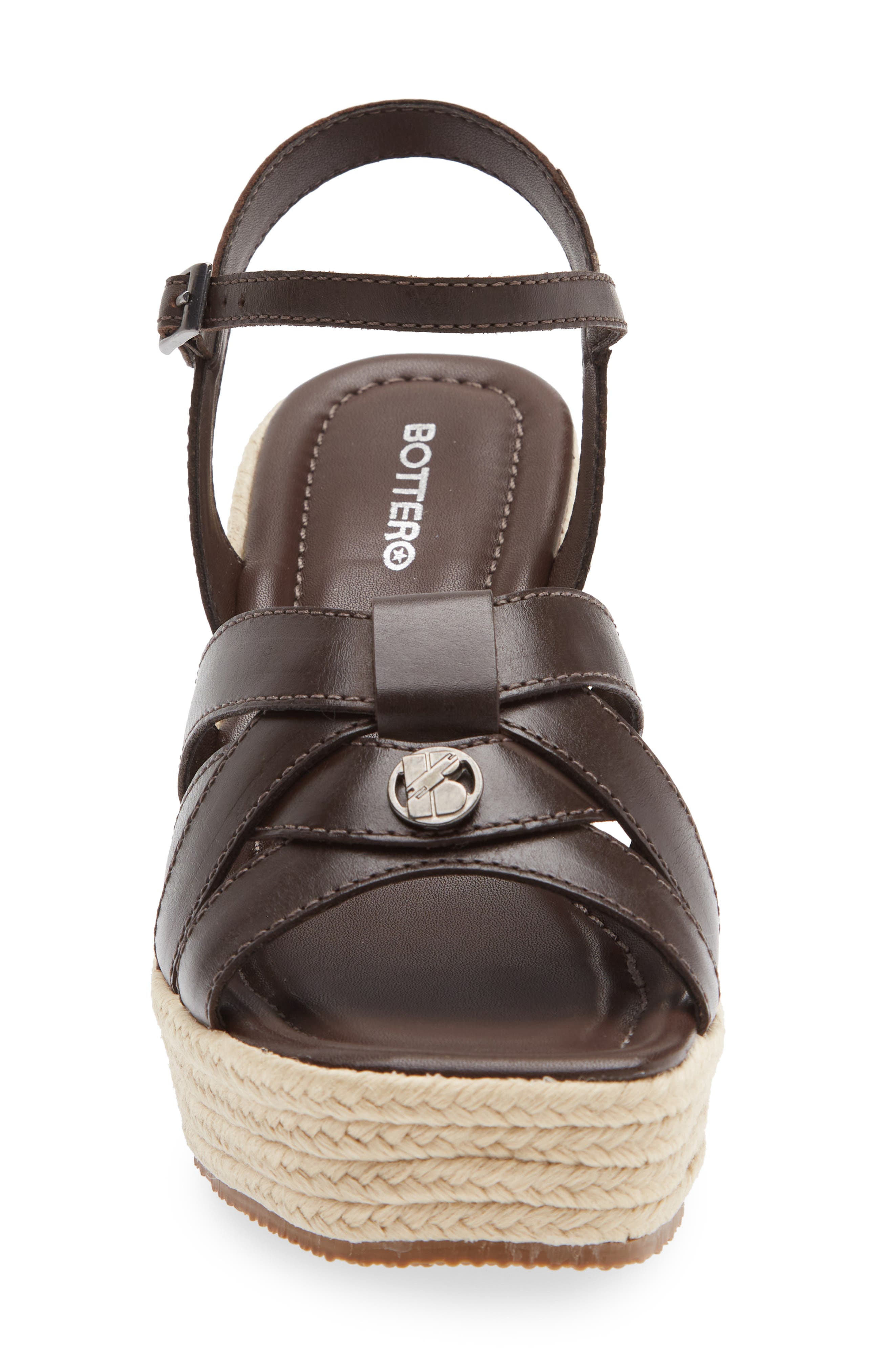 Bottero Wedge Sandal, Alternate, color, 