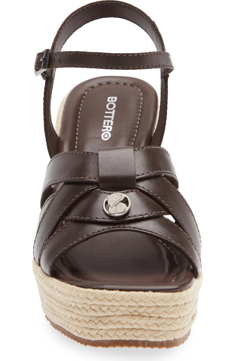 Bottero Wedge Sandal, Alternate, color,
