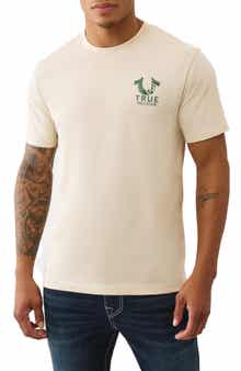 True Religion Mixed Logo Graphic T-Shirt