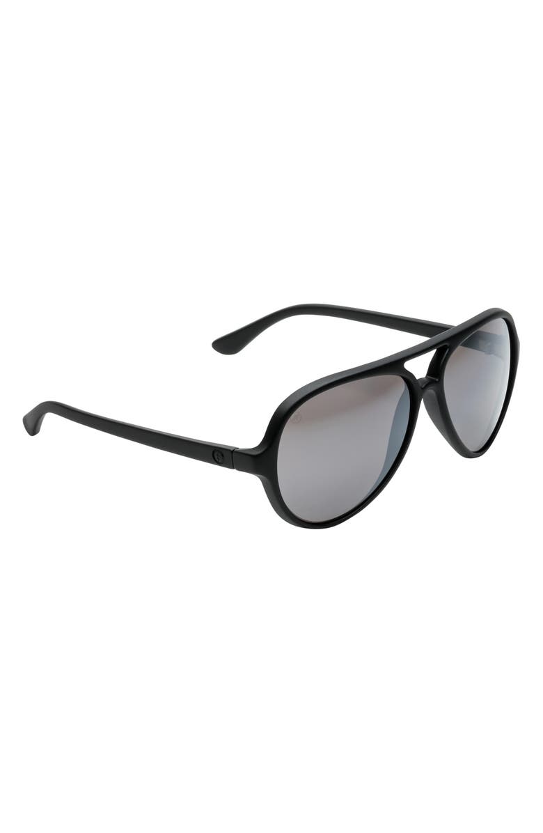 Electric Elsinore 55mm Polarized Aviator Sunglasses, Alternate, color, 
